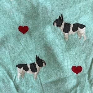 NWT PJ Salvage ❤️ French Bulldog Pajama Pants XL Boston Terrier